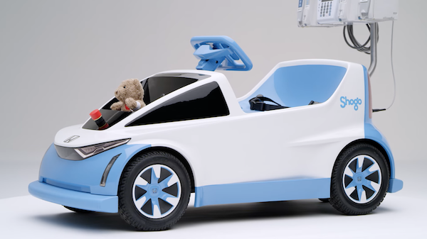 Honda Shogo: veículo elétrico em miniatura para crianças hospitalizadas
